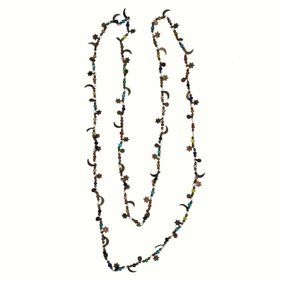 Yellow Golden Stars Design Tealight Holder - Picture 2 of 3